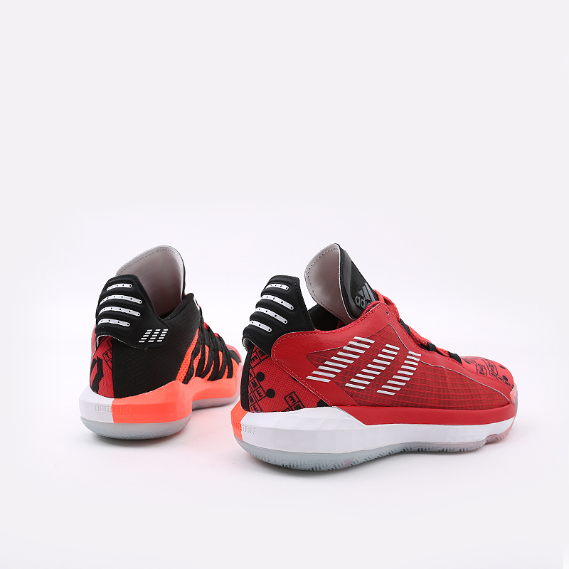  красные баскетбольные кроссовки adidas Dame 6 GCA EF9878 - цена, описание, фото 6